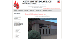 Desktop Screenshot of kennedy-hydraulics.com